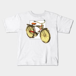 40's old bicycle Kids T-Shirt